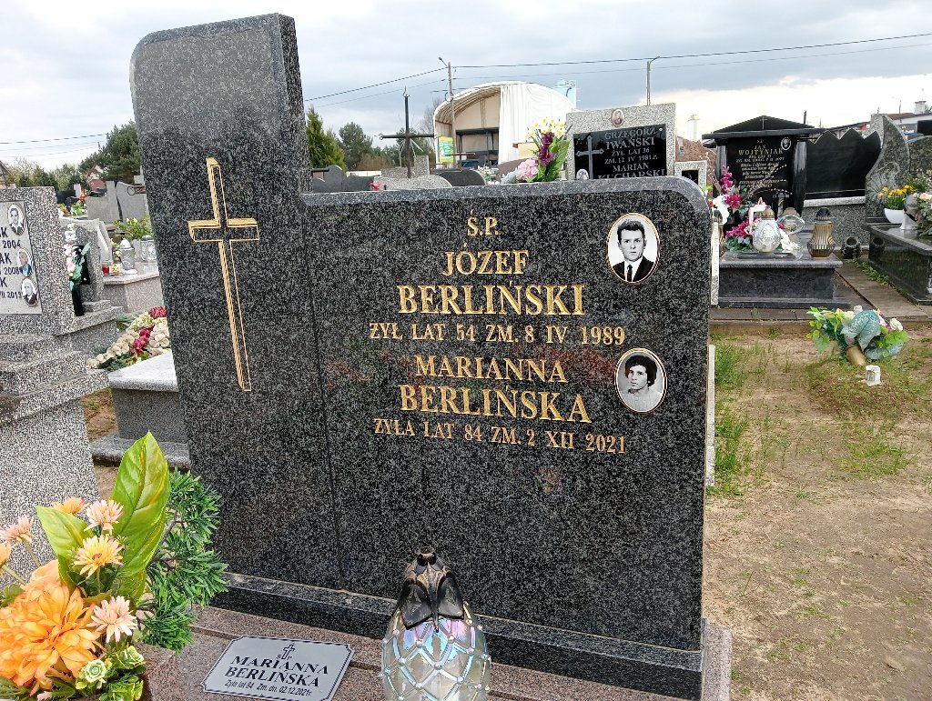 Marianna Berlińska 1937 Cerekiew - Grobonet - Wyszukiwarka osób pochowanych