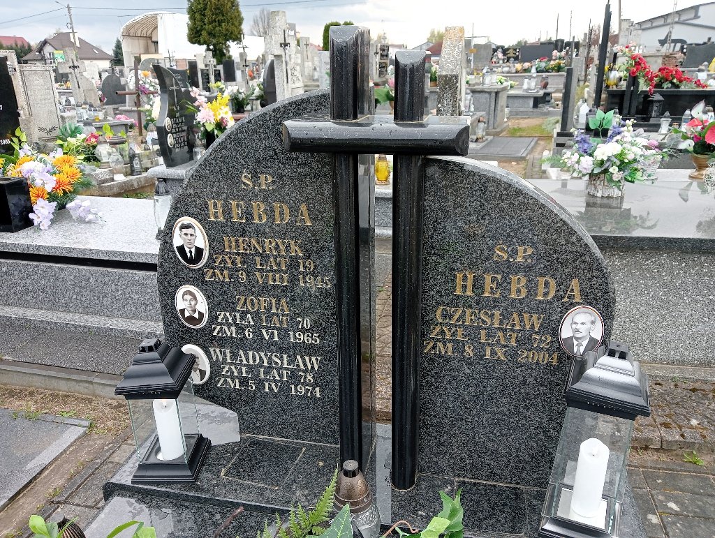 Władysław Hebda Cerekiew - Grobonet - Wyszukiwarka osób pochowanych