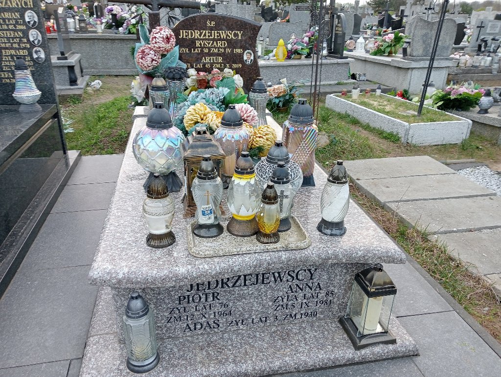 Grób Janina Jędrzejewska