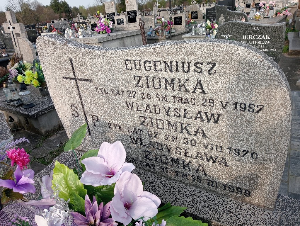 Eugeniusz Ziomka Cerekiew - Grobonet - Wyszukiwarka osób pochowanych