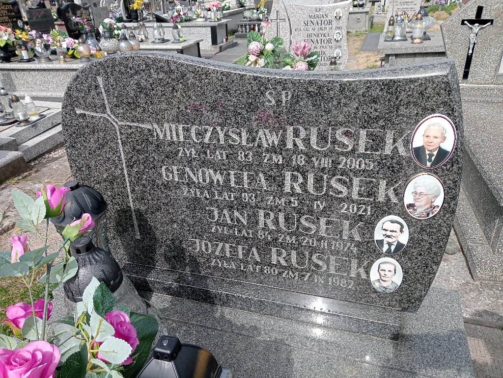 Genowefa Rusek 1927 Cerekiew - Grobonet - Wyszukiwarka osób pochowanych