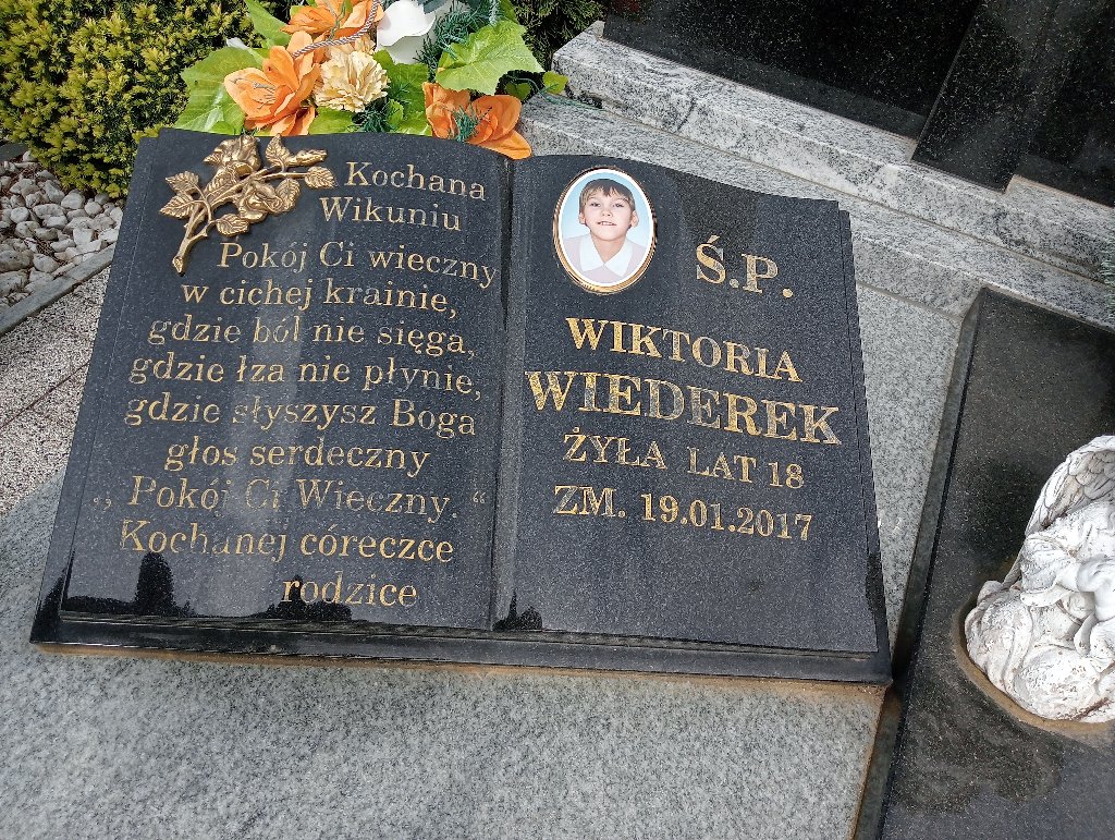Wiktoria Wiederek 1988 Cerekiew - Grobonet - Wyszukiwarka osób pochowanych